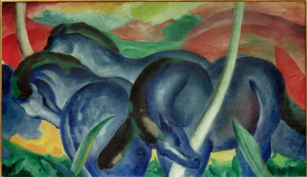 Les grands chevaux bleus